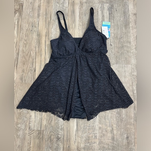 NEW Swim Solutions Fly Away Swim Dress - Picture 2 of 10